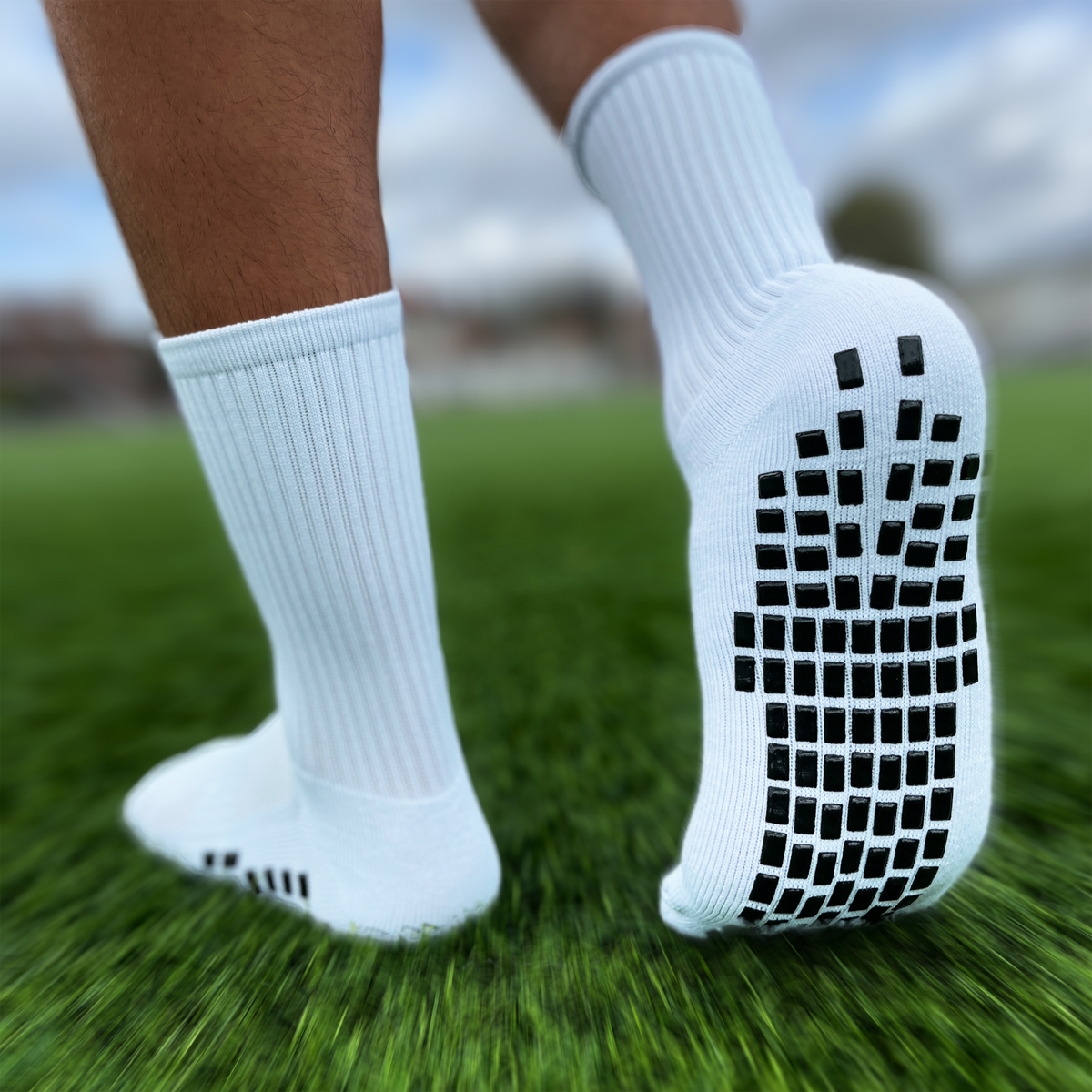 Chaussettes antidérapantes, ou Grip socks, de football, adhérence renforcée pour plus de stabilité | Game Changer