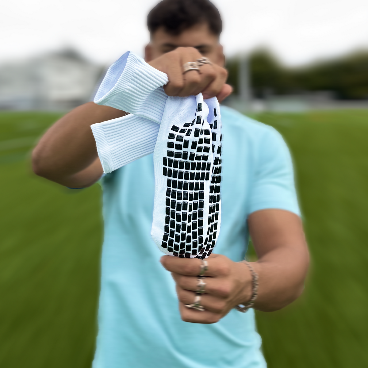 Chaussettes antidérapantes, ou Grip socks, de football, adhérence renforcée pour plus de stabilité | Game Changer